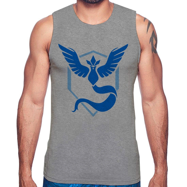 Regata Team Mystic - Cinza