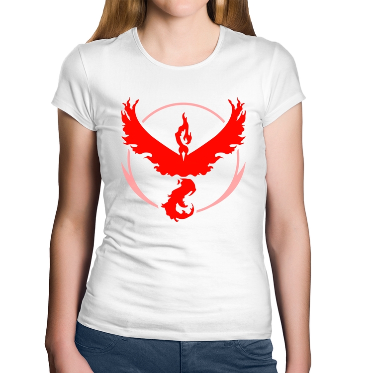 Baby Look Algodão Team Valor - Branca