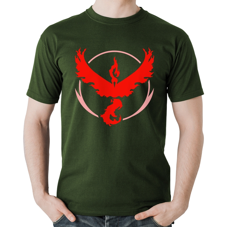 Camiseta Algodão Team Valor - Musgo