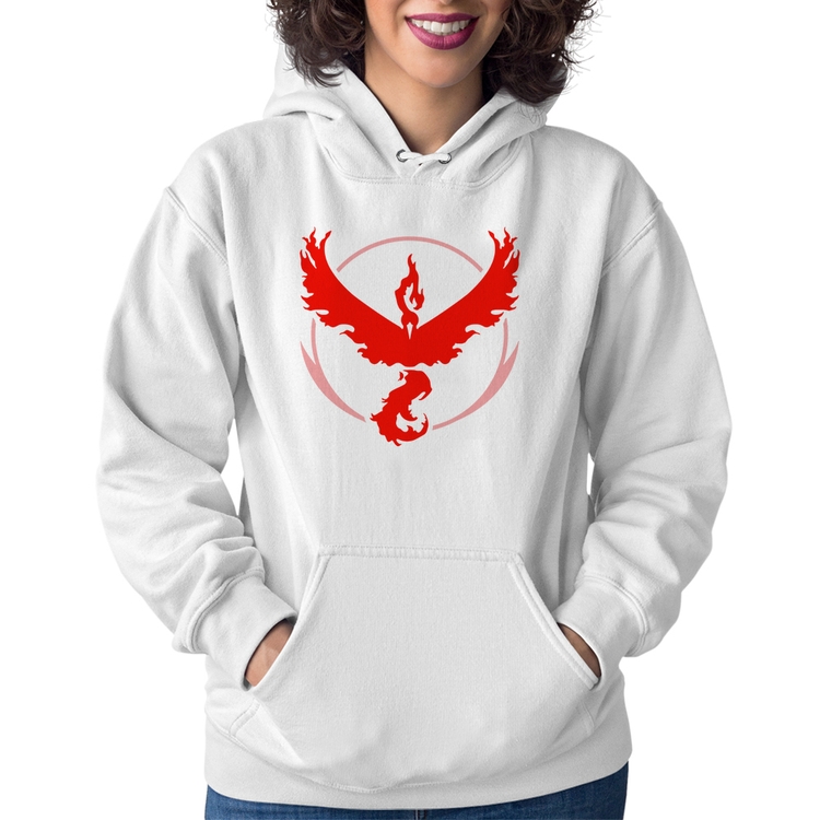 Moletom Feminino Team Valor - Branco
