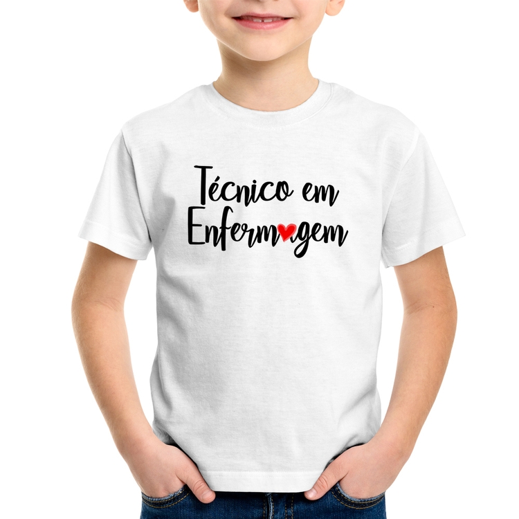 Camiseta Infantil Técnico em Enfermagem
