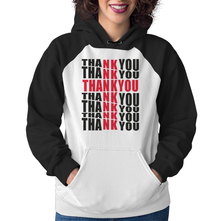 Moletom Feminino Thank You Cruz