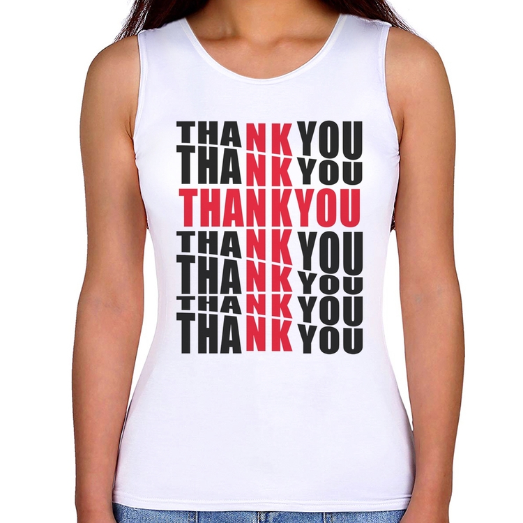 Regata Feminina Thank You Cruz