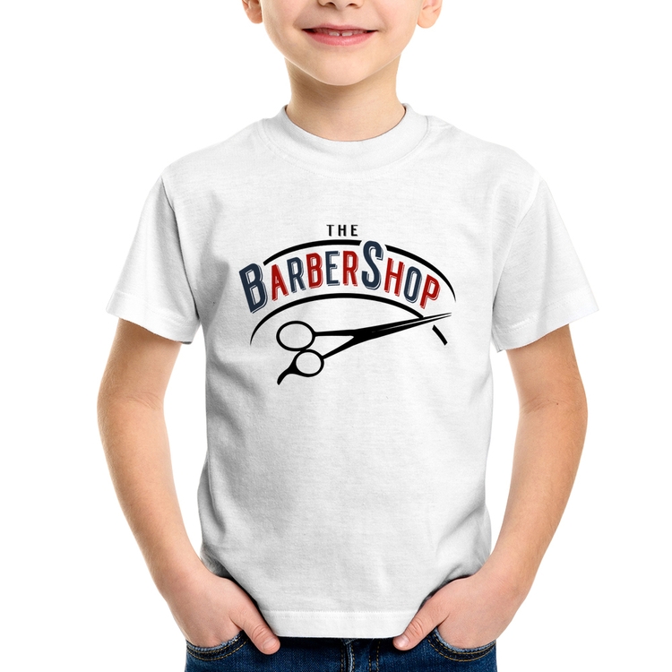 Camiseta Infantil The Barber Shop