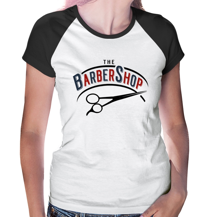 Baby Look Raglan The Barber Shop