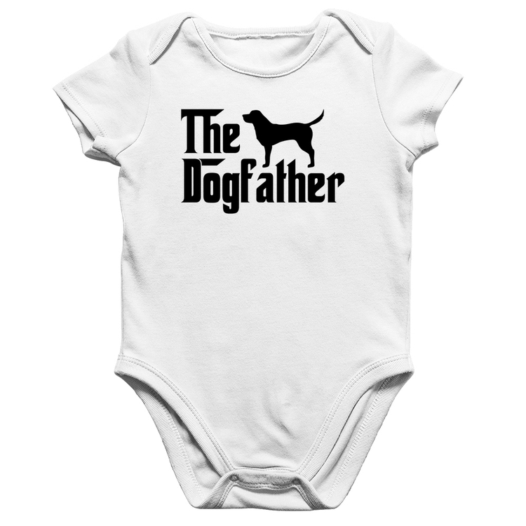Body Bebê Algodão The Dogfather - Branco