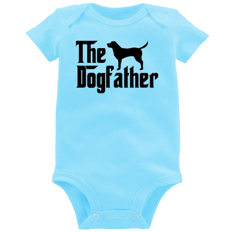 Body Bebê The Dogfather - Azul Bebê