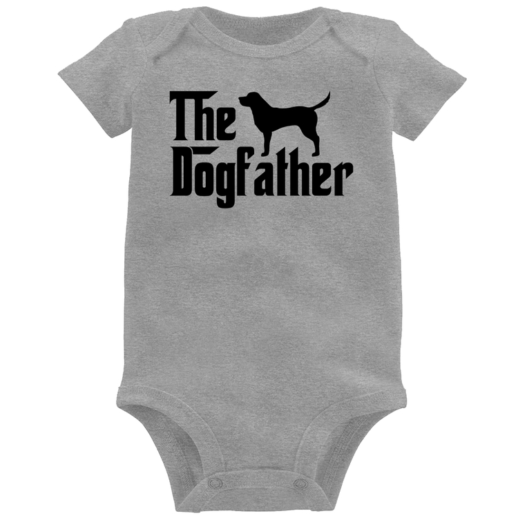 Body Bebê The Dogfather - Cinza