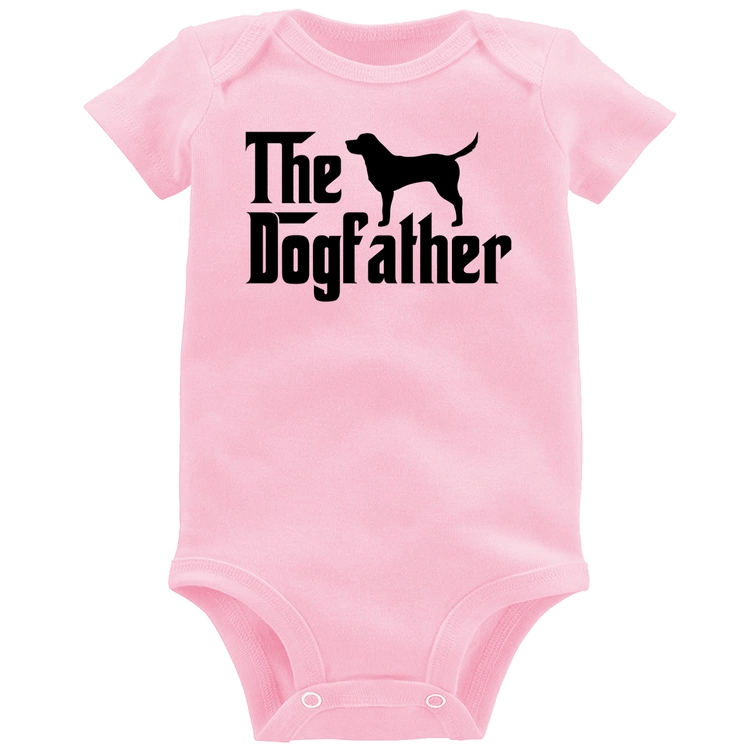 Body Bebê The Dogfather - Rosa Bebê