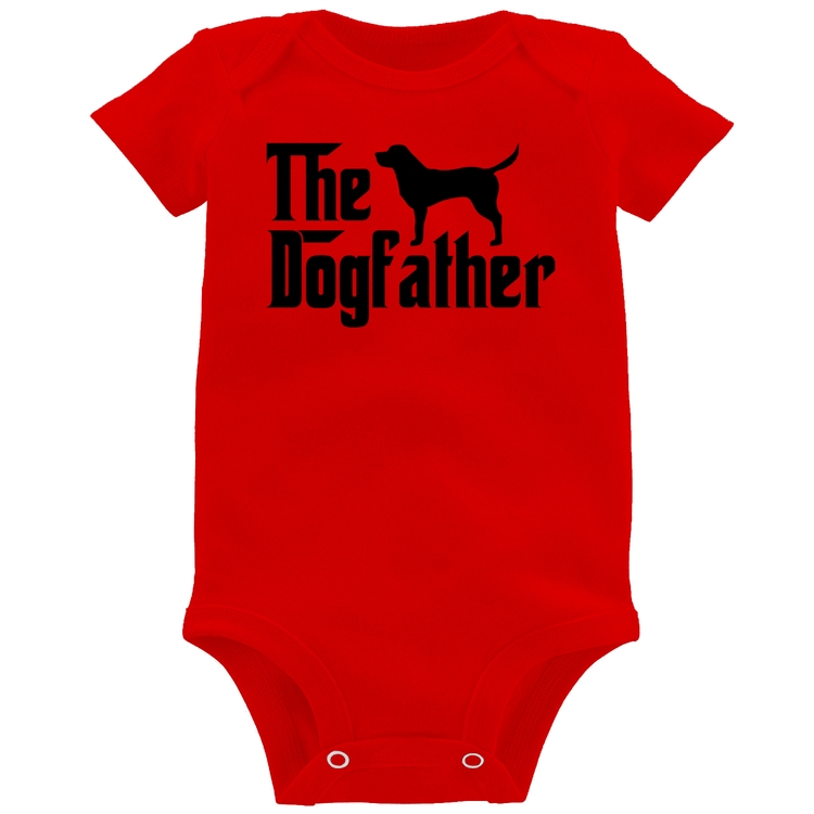 Body Bebê The Dogfather - Vermelho
