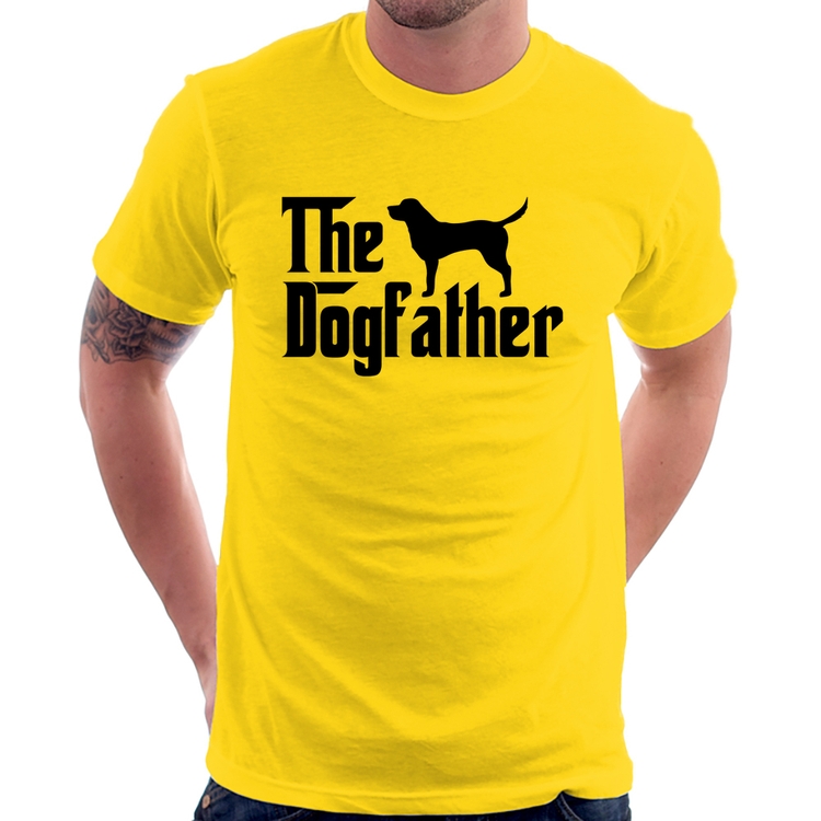 Camiseta The Dogfather - Amarela
