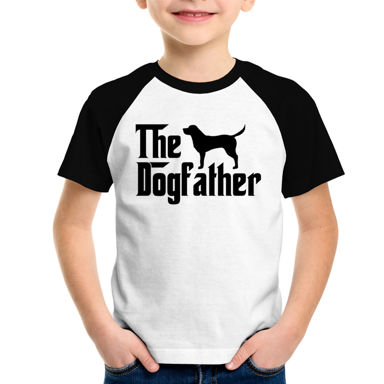 Camiseta Raglan Infantil The Dogfather