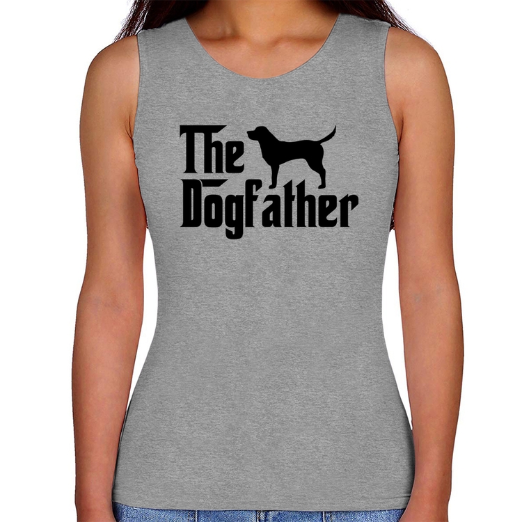 Regata Feminina The Dogfather - Cinza