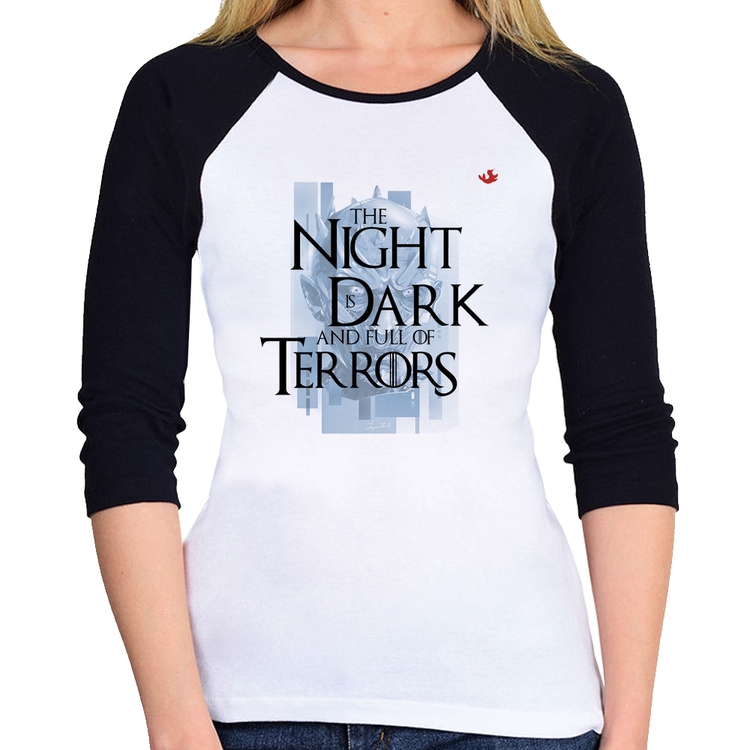 Baby Look Raglan The night is dark and full of terrors Manga 3/4