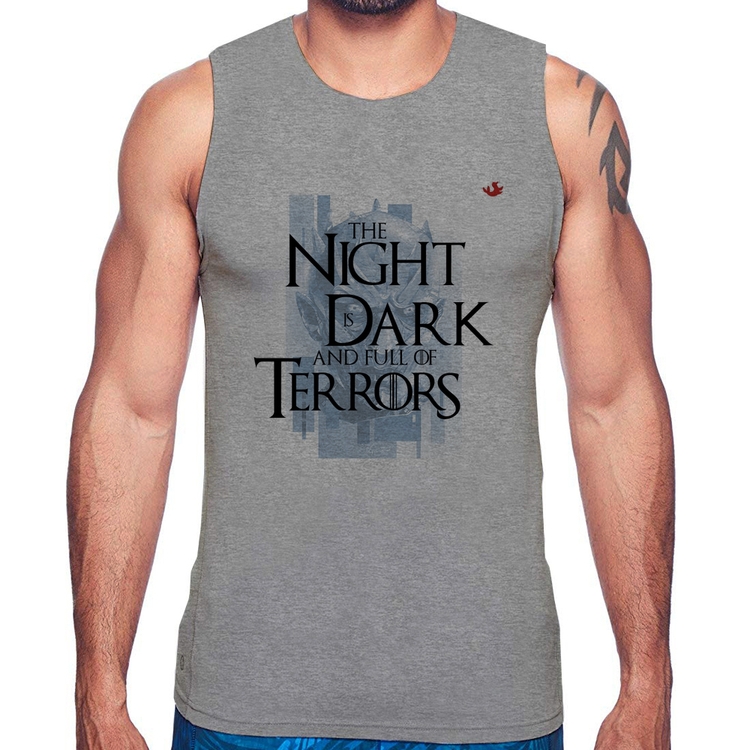 Regata The night is dark and full of terrors - Cinza