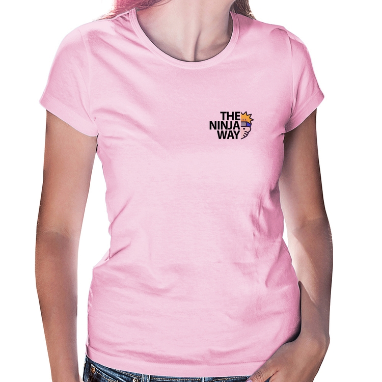 Baby Look The Ninja Way - Rosa Bebê