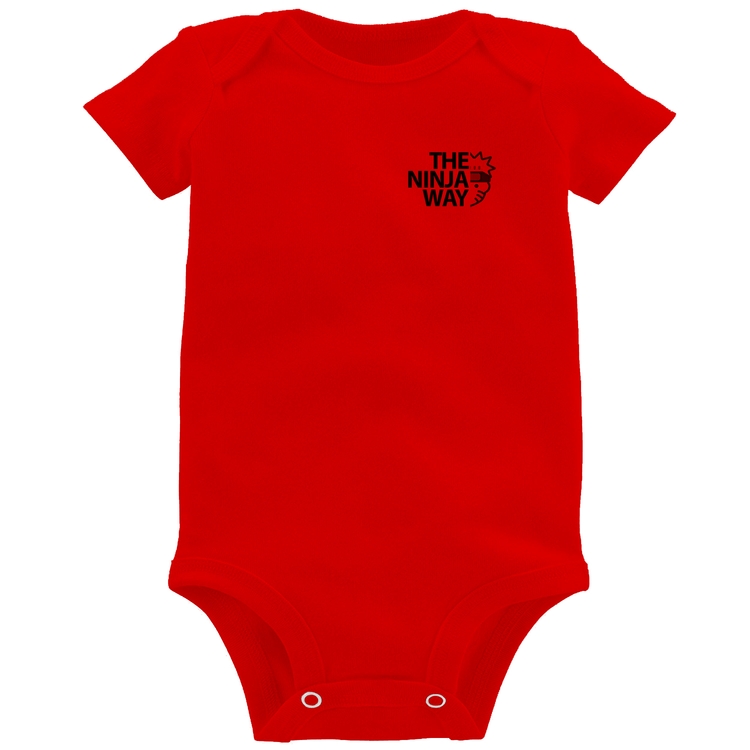 Body Bebê The Ninja Way - Vermelho