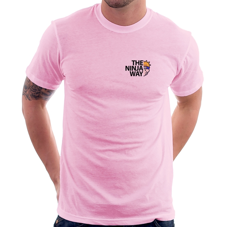 Camiseta The Ninja Way - Rosa Bebê
