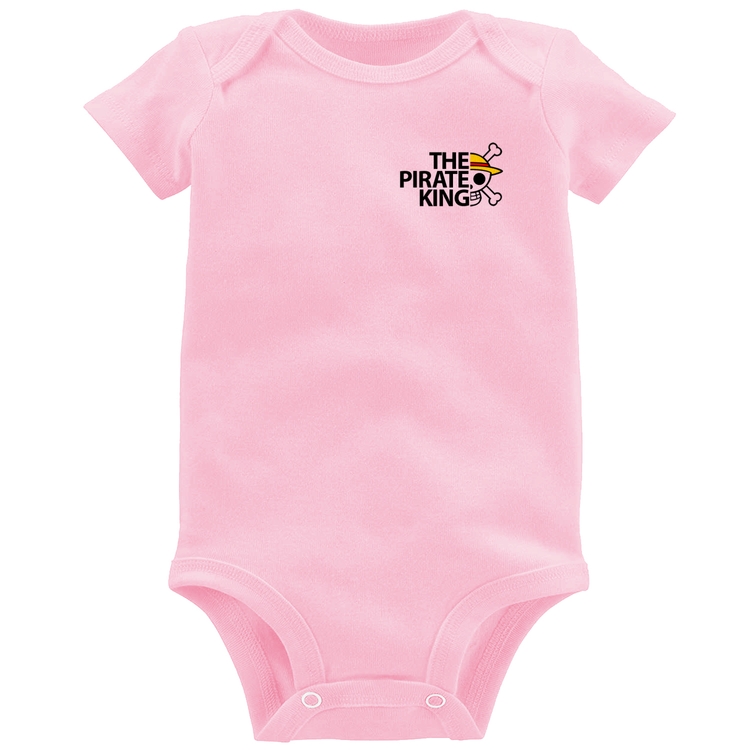 Body Bebê The Pirate King - Rosa Bebê