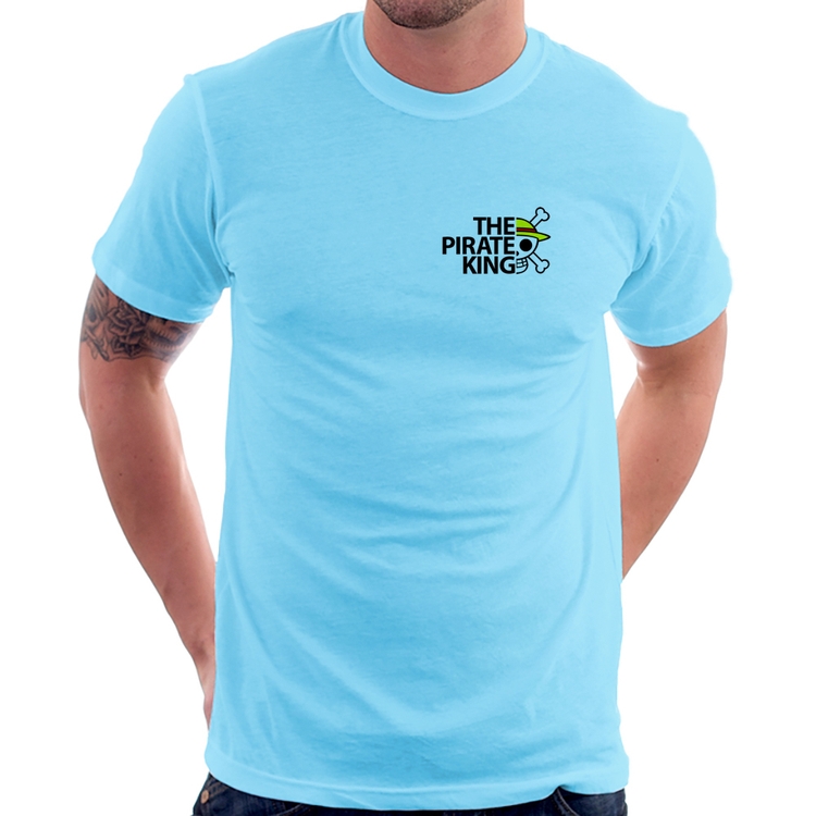 Camiseta The Pirate King - Azul Bebê