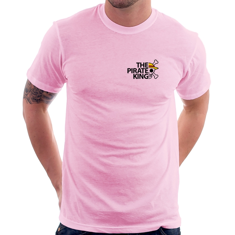 Camiseta The Pirate King - Rosa Bebê