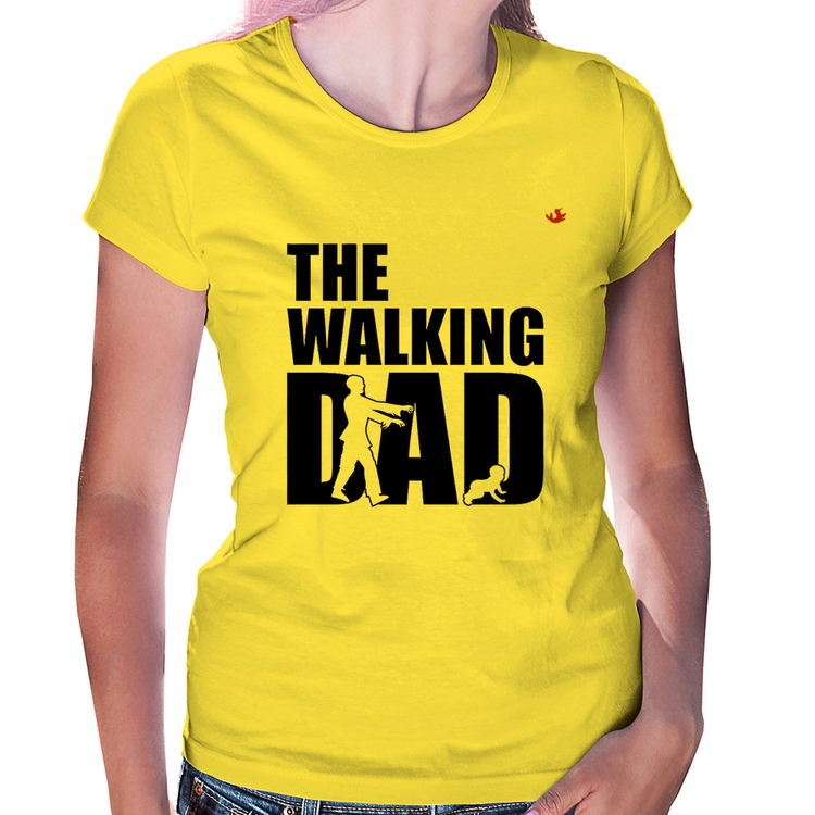 Baby Look The Walking Dad Paródia Meme - Amarela