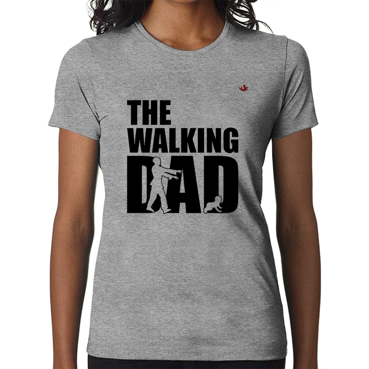 Baby Look The Walking Dad Paródia Meme - Cinza