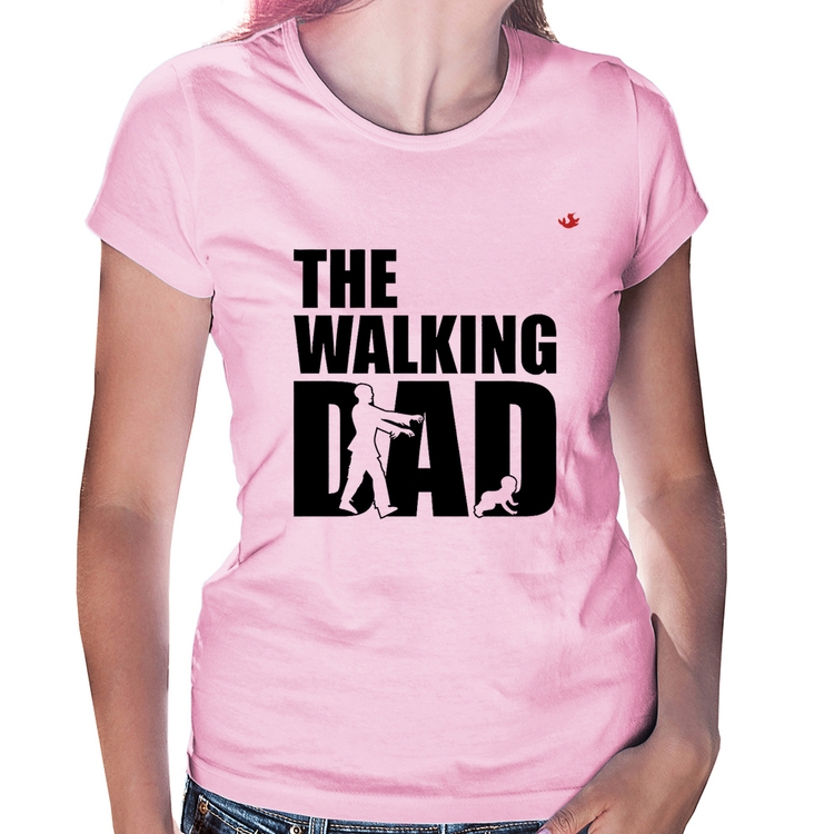 Baby Look The Walking Dad Paródia Meme - Rosa Bebê