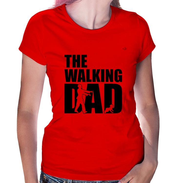 Baby Look The Walking Dad Paródia Meme - Vermelha