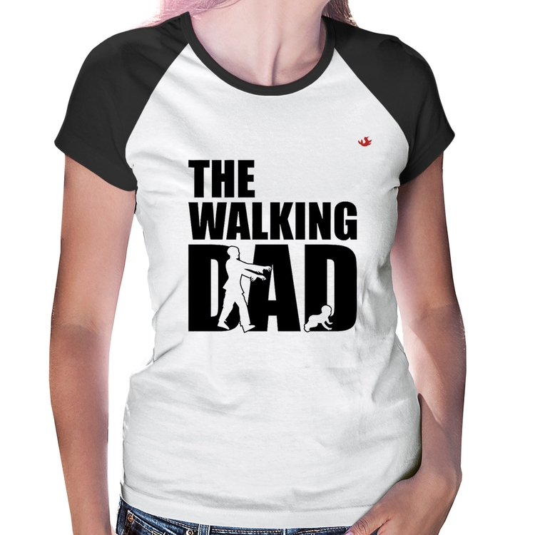 Baby Look Raglan The Walking Dad Paródia Meme