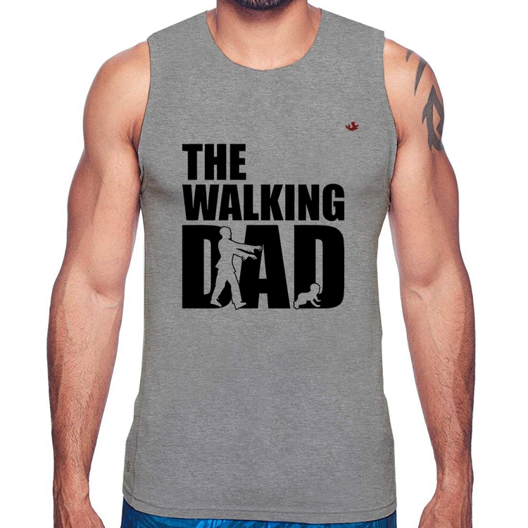 Regata The Walking Dad Paródia Meme - Cinza
