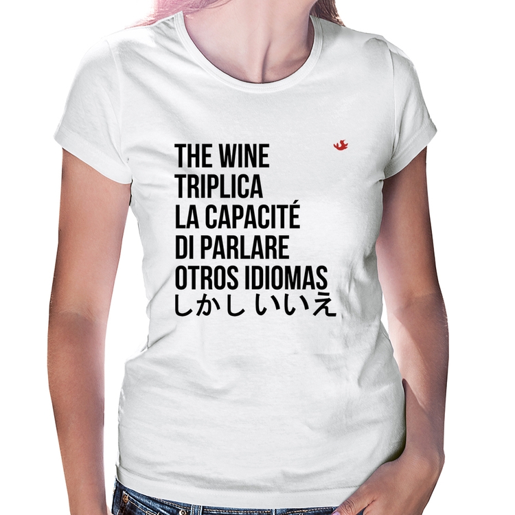 Baby Look The wine triplica la capacité di parlare otros idiomas