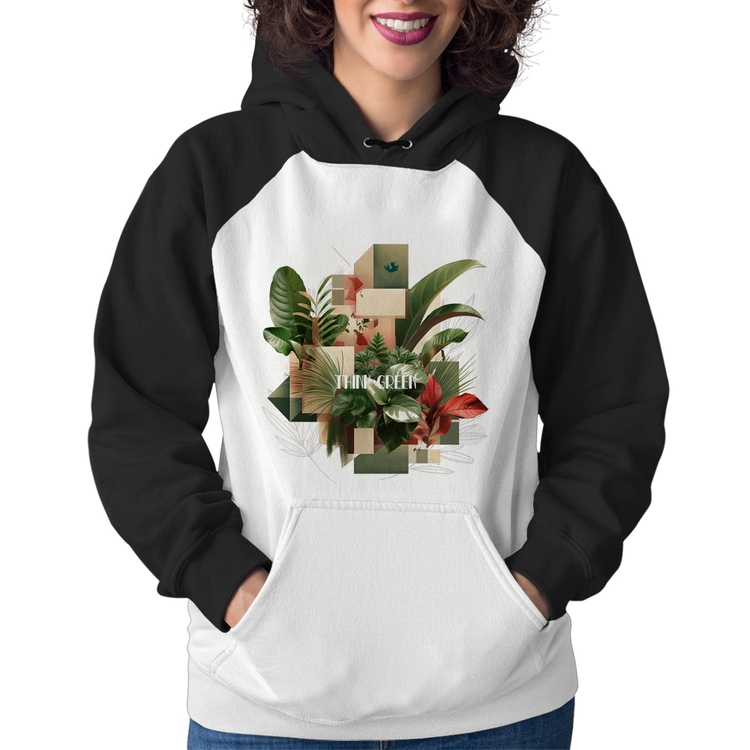 Moletom Feminino Think Green