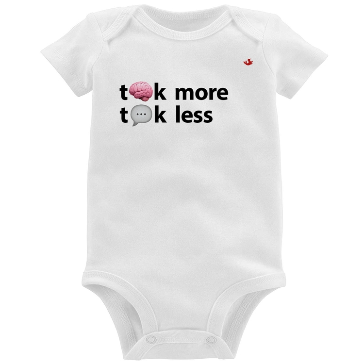 Body Bebê Think more, Talk less