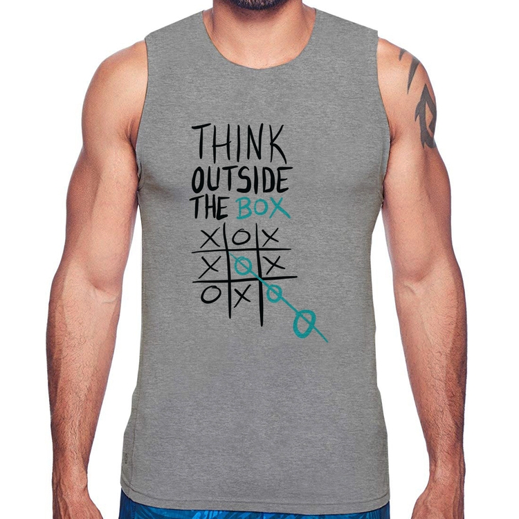 Regata Think Outside The Box - Cinza