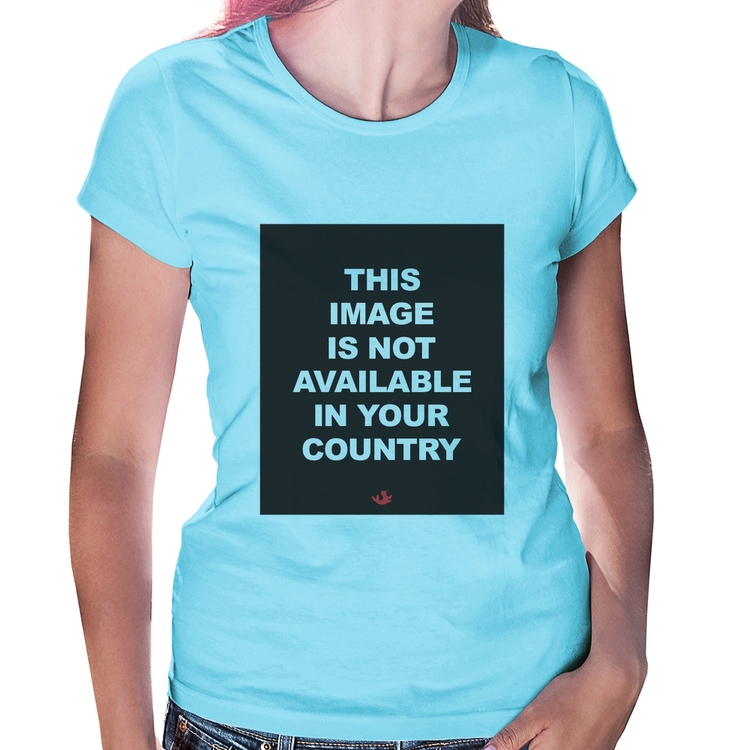 Baby Look This image is not available in your country - Azul Bebê