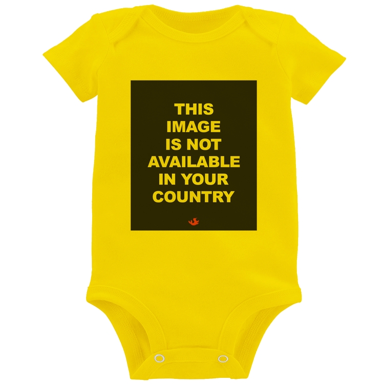 Body Bebê This image is not available in your country - Amarelo