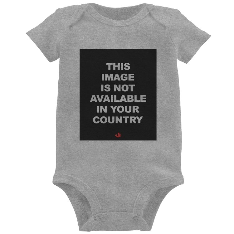Body Bebê This image is not available in your country - Cinza