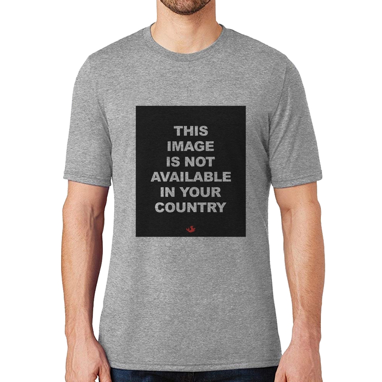 Camiseta This image is not available in your country - Cinza