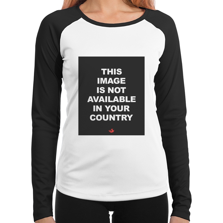 Baby Look Raglan This image is not available in your country Manga Longa