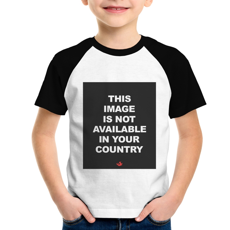 Camiseta Raglan Infantil This image is not available in your country