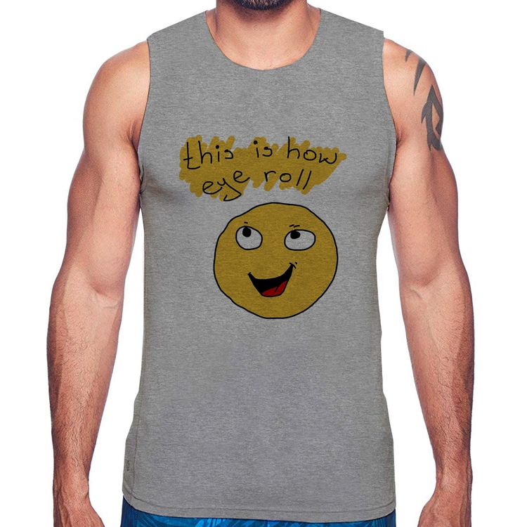 Regata This Is How Eye Roll - Cinza