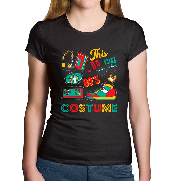 Baby Look Algodão This is my 80's costume