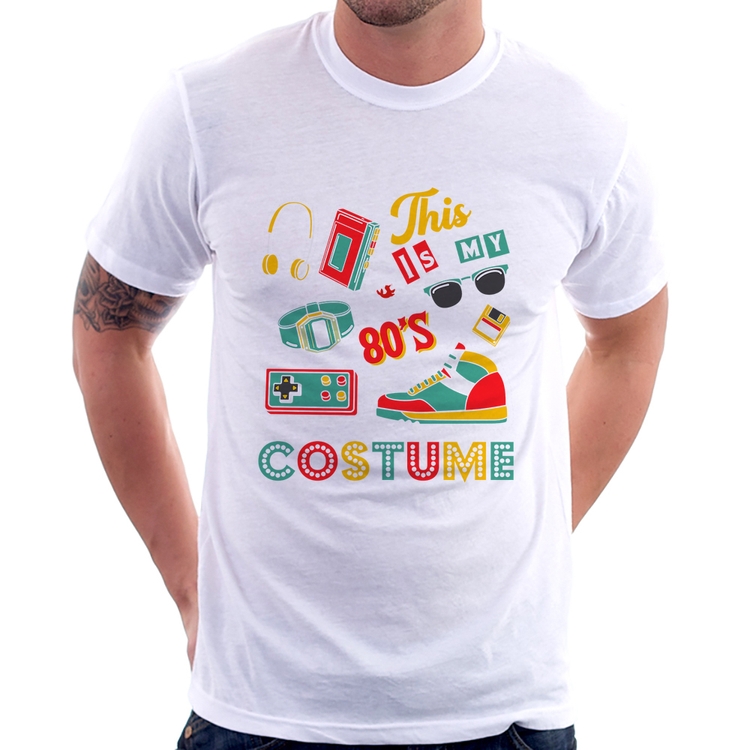 Camiseta This is my 80's costume