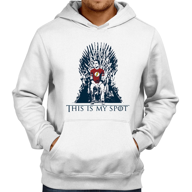 Moletom This Is My Spot - Branco