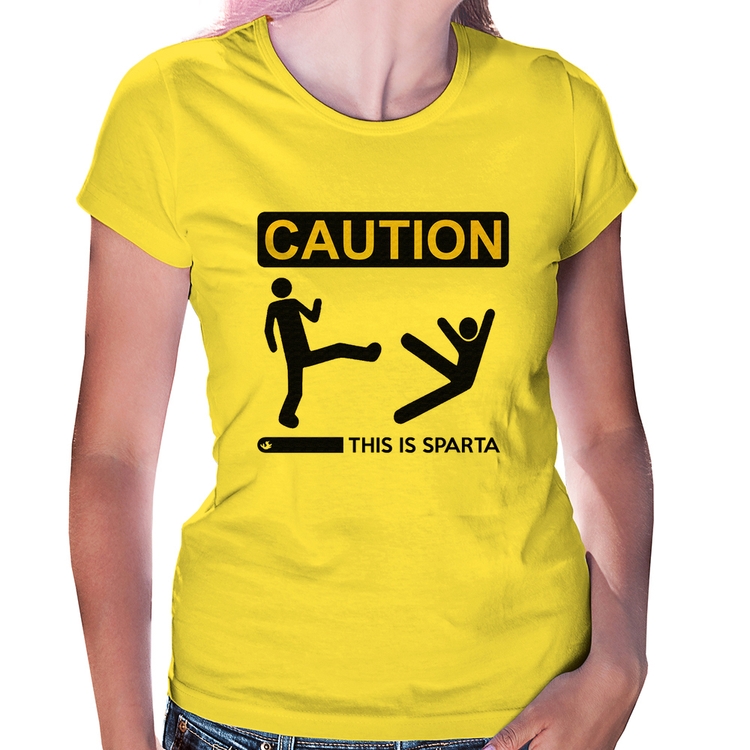 Baby Look This is Sparta - Amarela