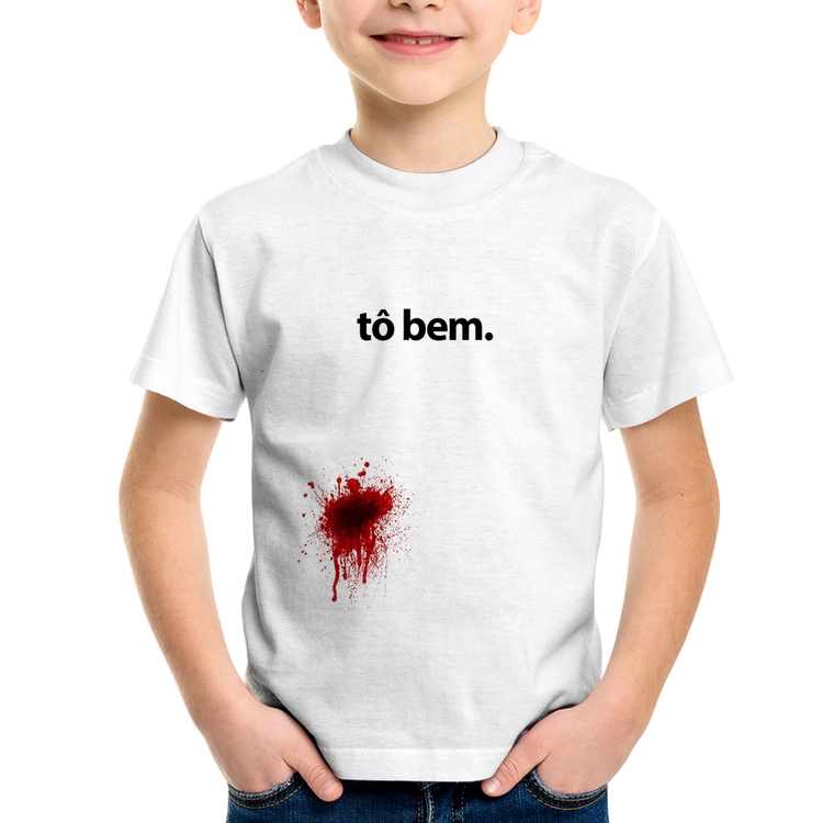Camiseta Infantil tô bem