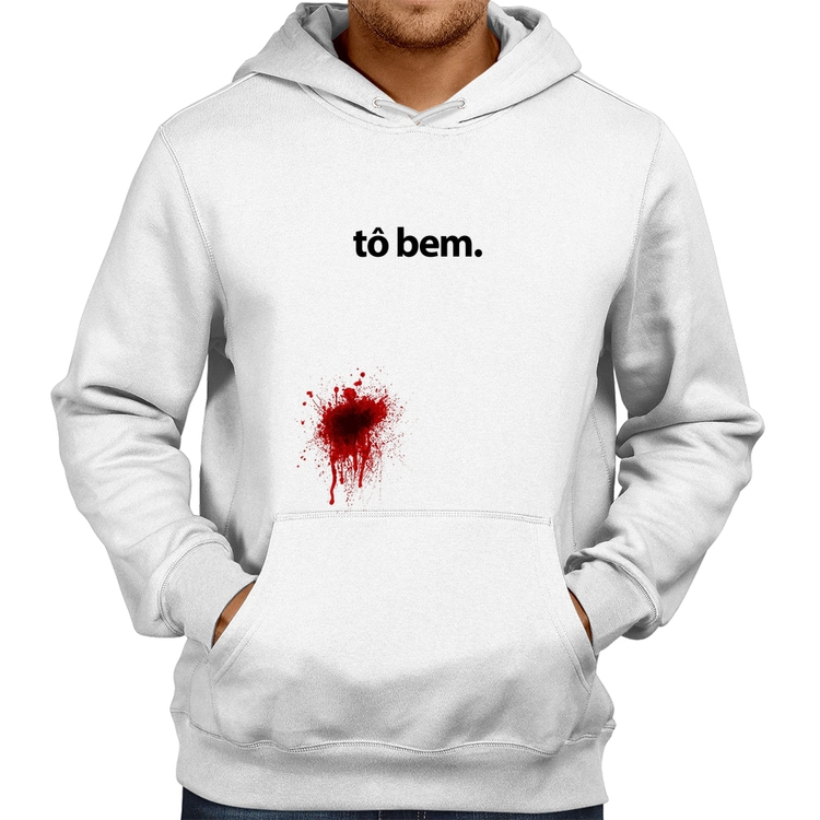 Moletom tô bem - Branco
