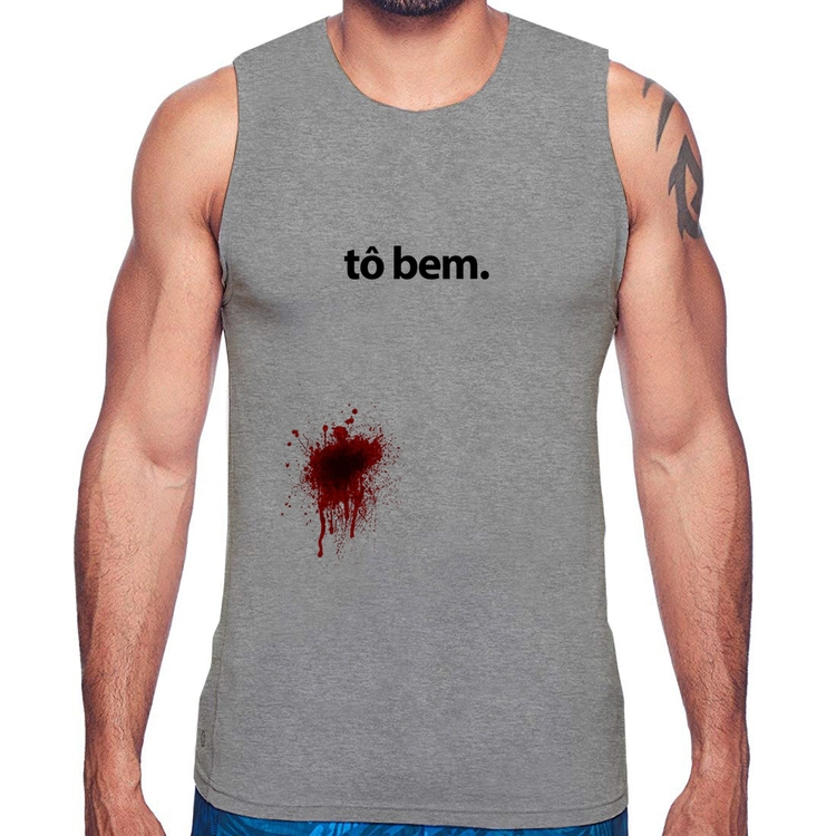 Regata tô bem - Cinza