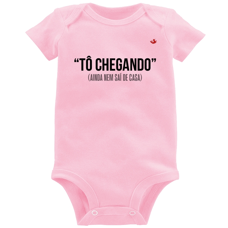 Body Bebê Tô chegando - Rosa Bebê